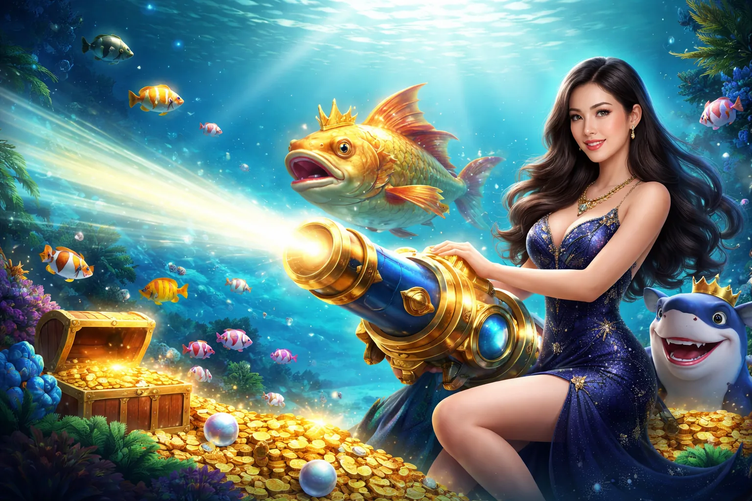 Hình ảnh chủ đạo game bắn cá tại goal123